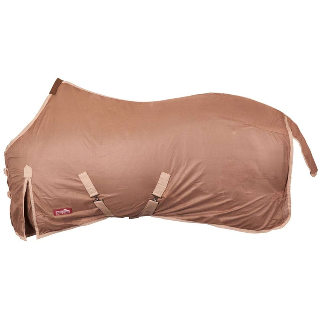 Premiere Couverture Anti-Mouches Base Polyester Maille Taupe