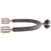 BR Eperons Impuls Caoutchouc Rouleaux Éperons Noir