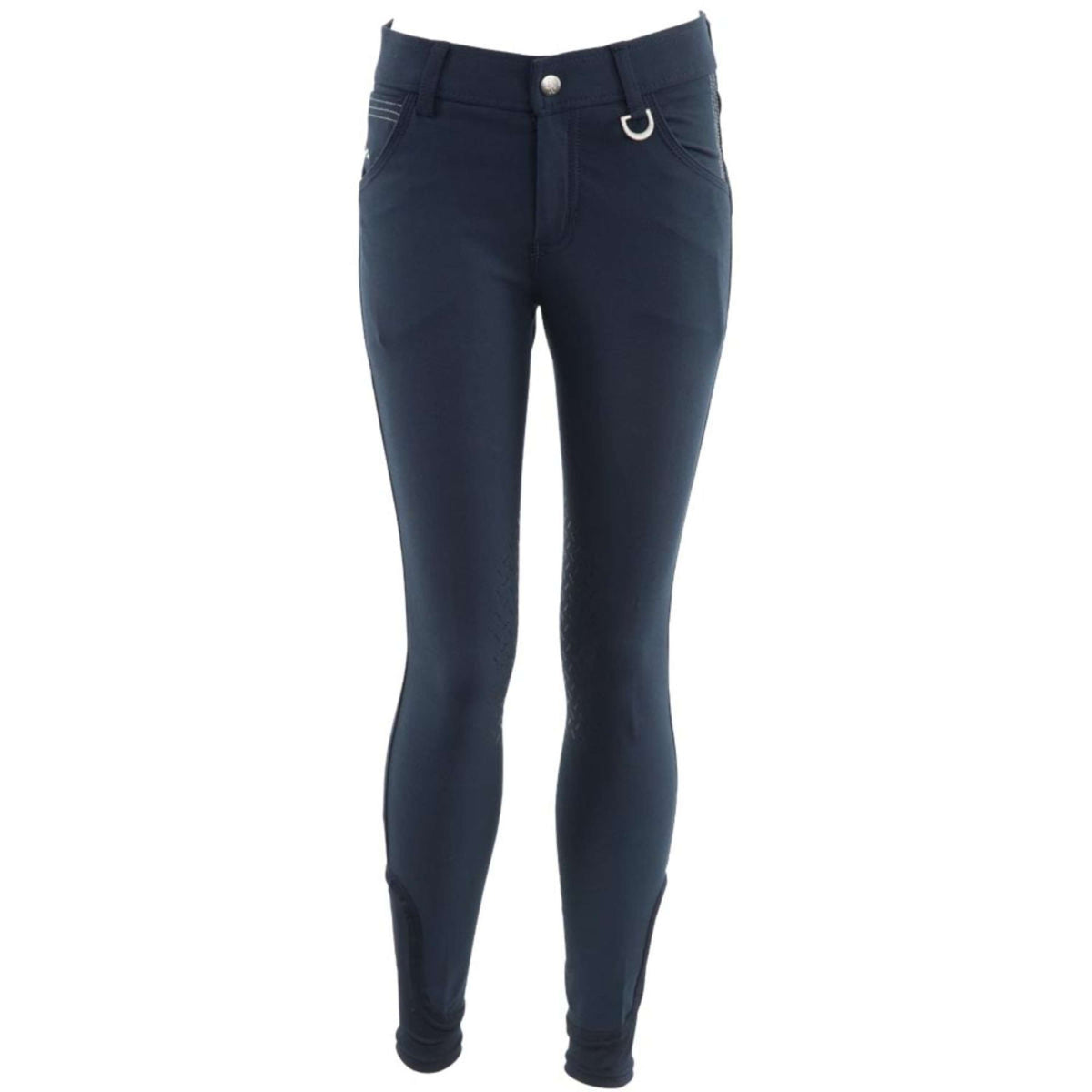 BR Pantalon d'Équitation Mirthe Silicone Genouillères Marin