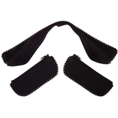 BR Col et Poches à Rabat Rome Avec Pierres Noir