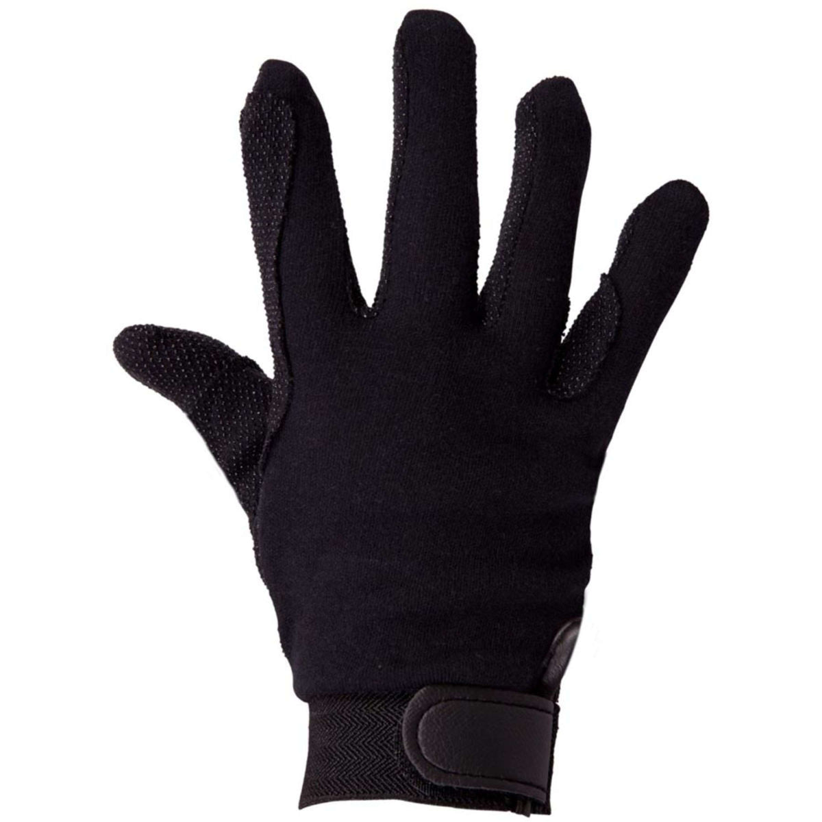 Premiere Gants d'Équitation Coton Noir