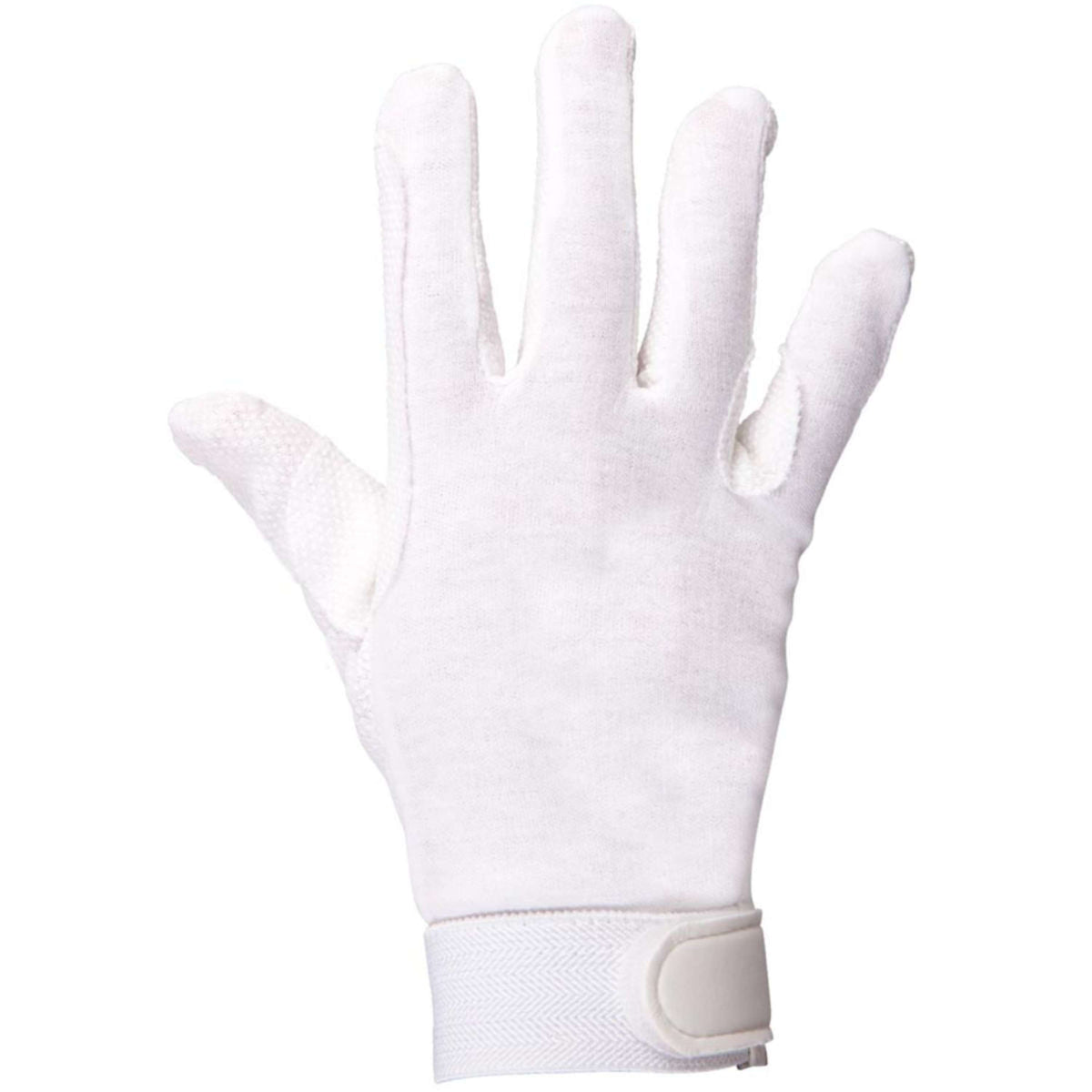 Premiere Gants d'Équitation Coton Blanc