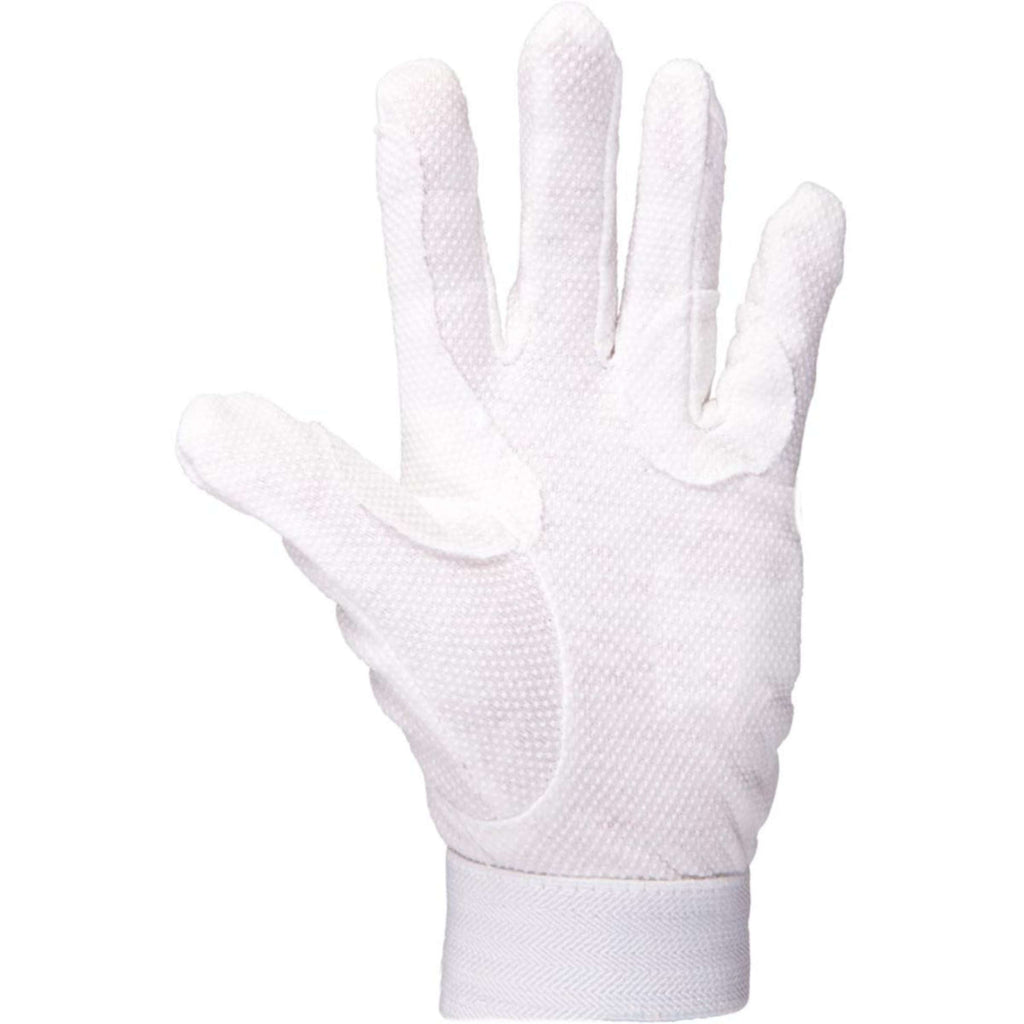Premiere Gants d'Équitation Coton Blanc