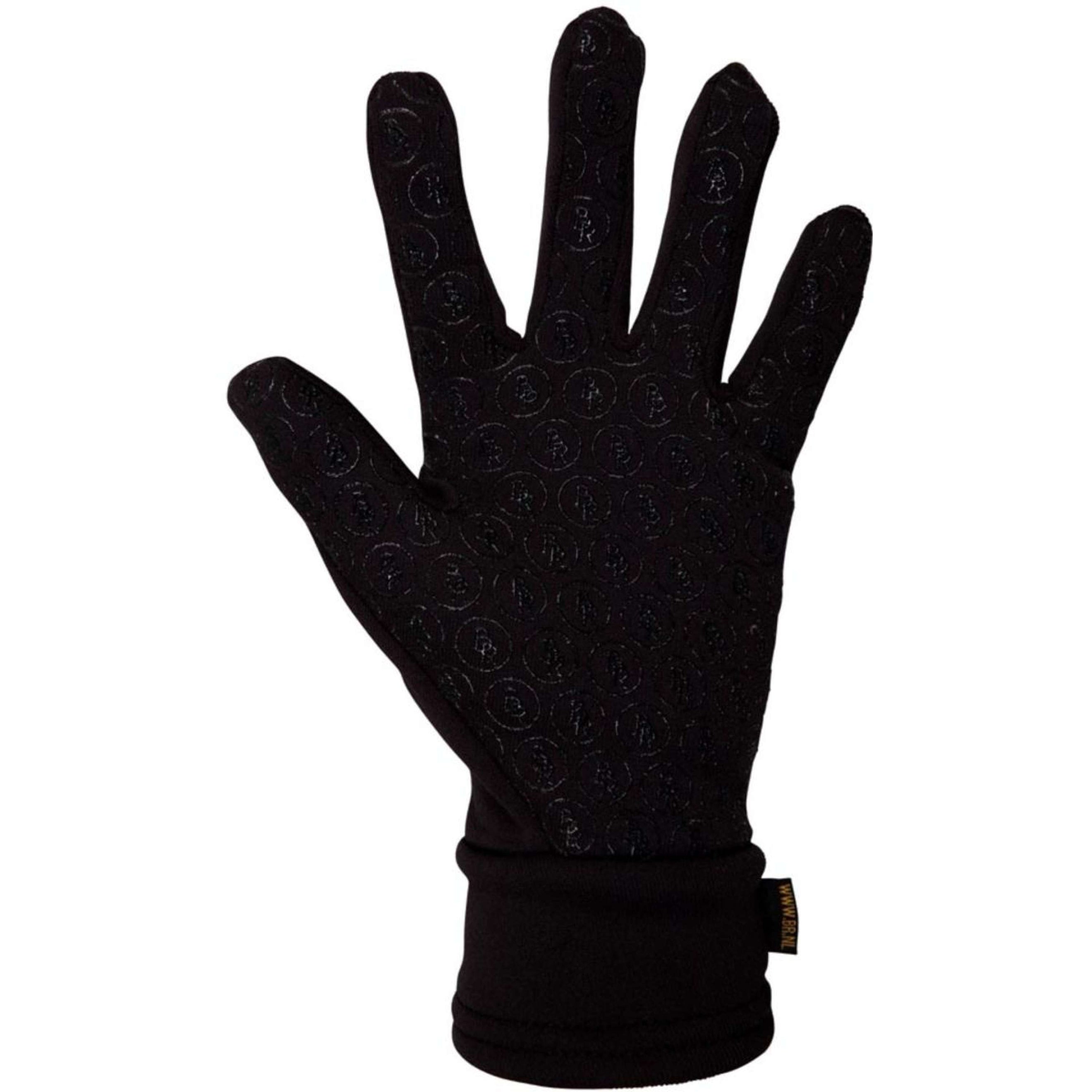 BR Gants d'Équitation d'Hiver Multiflex avec Silicone Antidérapant Noir BR Gants d'Équitation d'Hiver Multiflex avec Silicone Antidérapant Noir