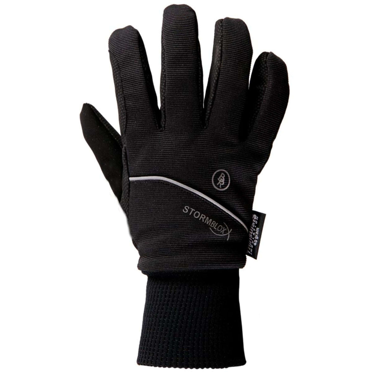 BR Gants d'Équitation d'Hiver Stormbloxx Noir