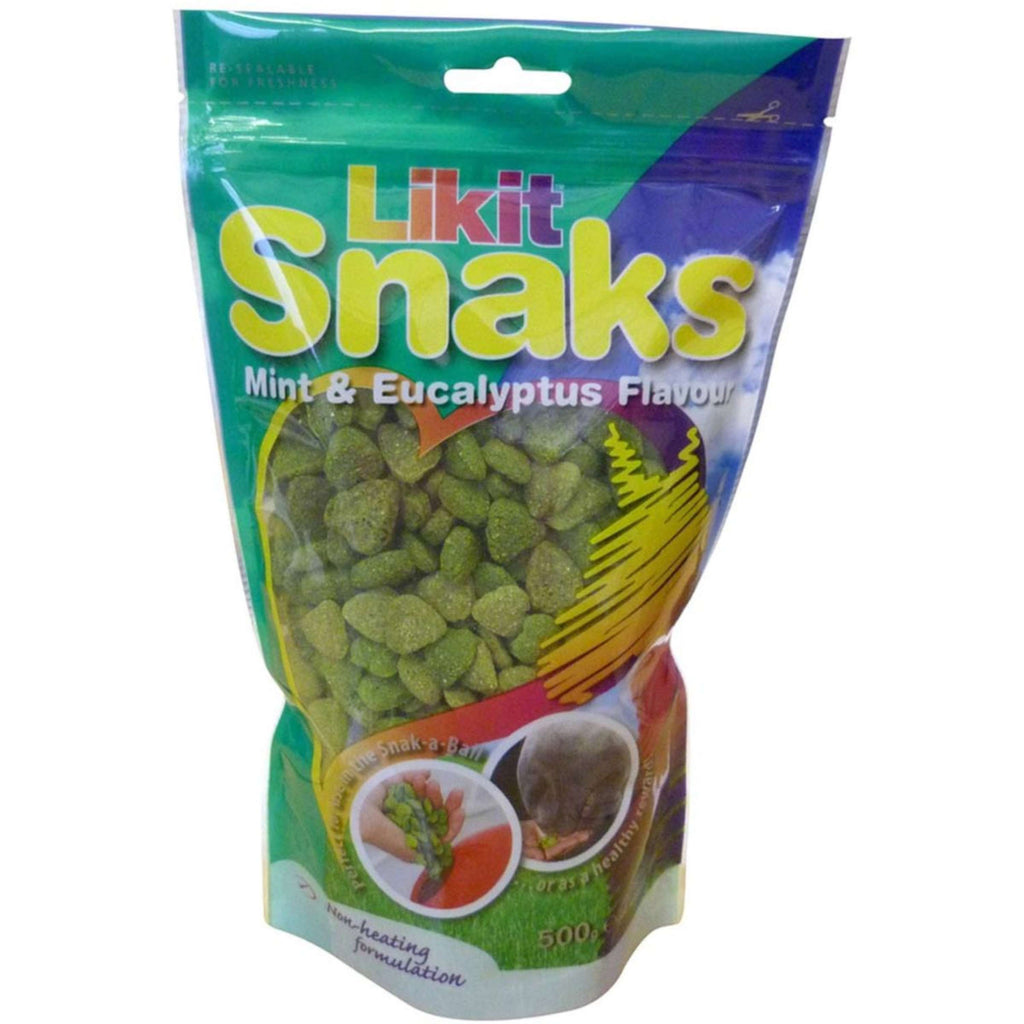 Likit Friandises pour Cheval Snaks Menthe/eucalyptus