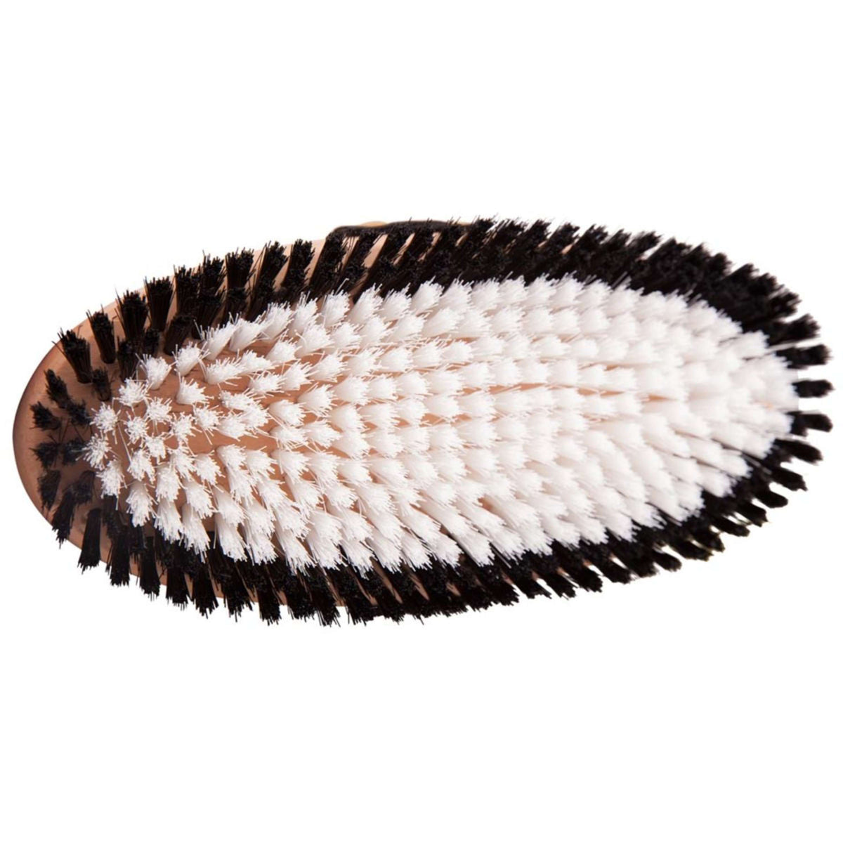 Premiere Brosse Body Doux en Bois pour le Dos Noir/Blanc