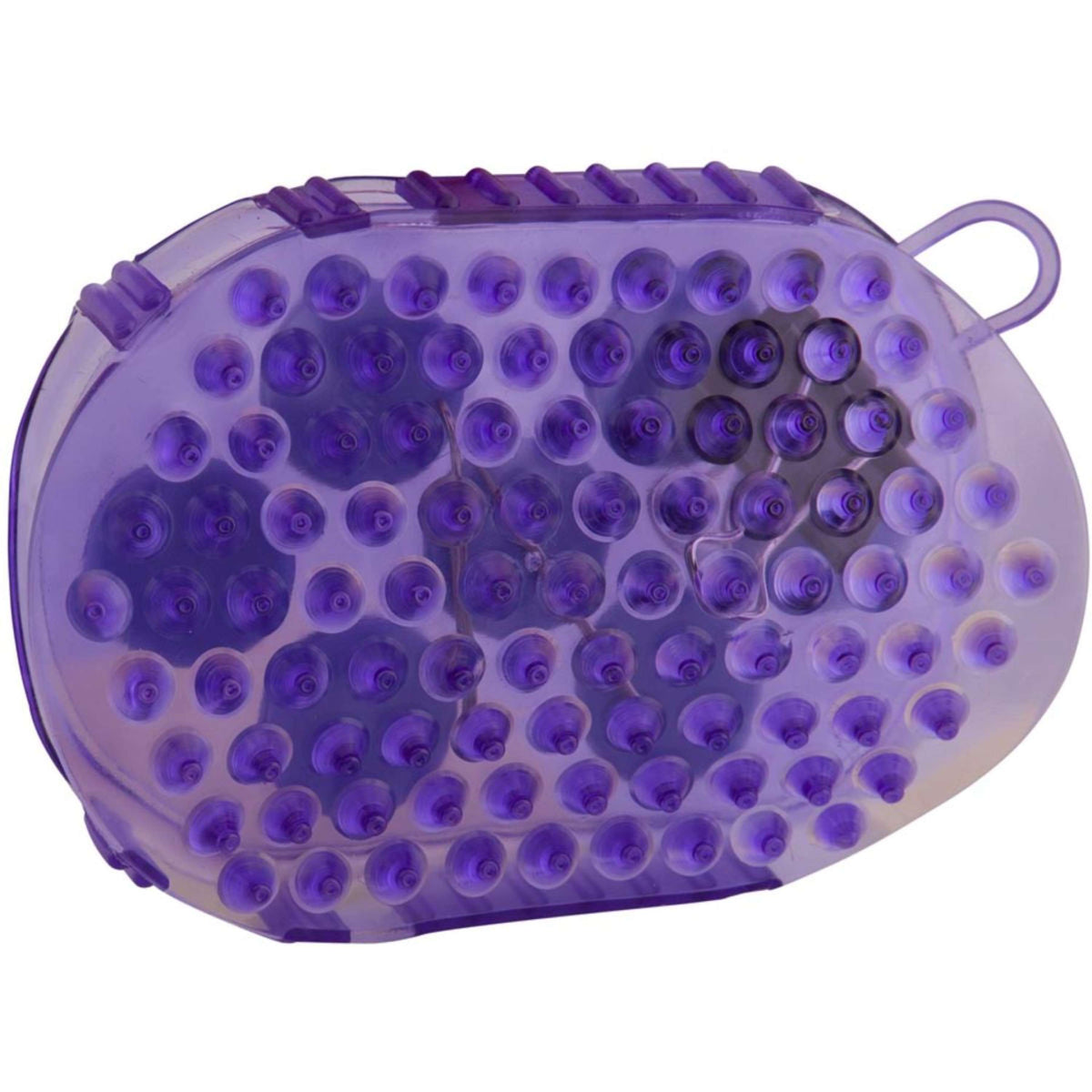 Premiere Brosse de Massage Acier Inoxydable Rouleaux Violet