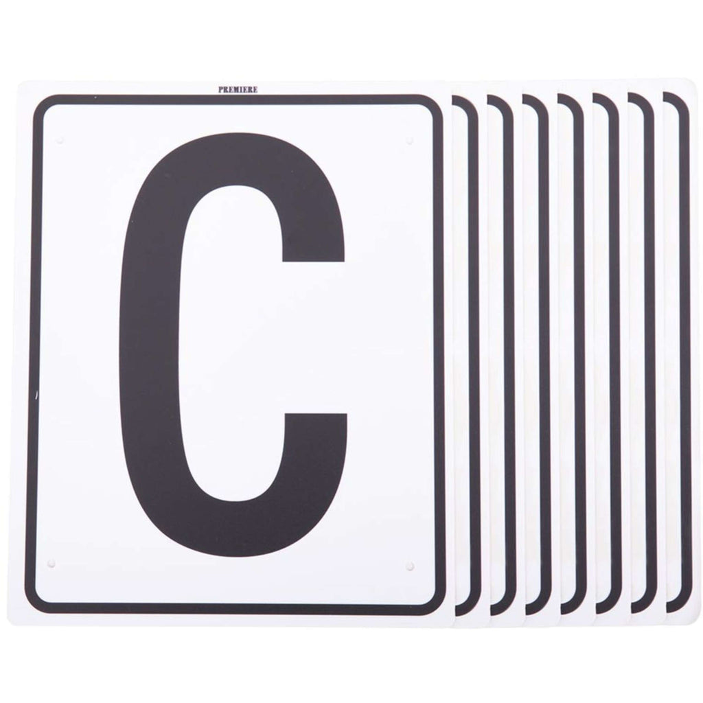 Premiere Lettres de Manège 20x25cm Blanc
