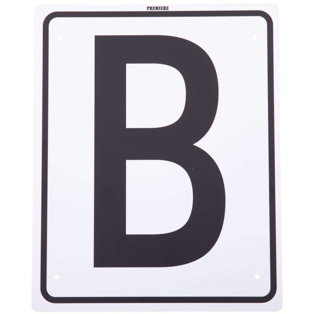 Premiere Lettres de Manège 20x25cm Blanc