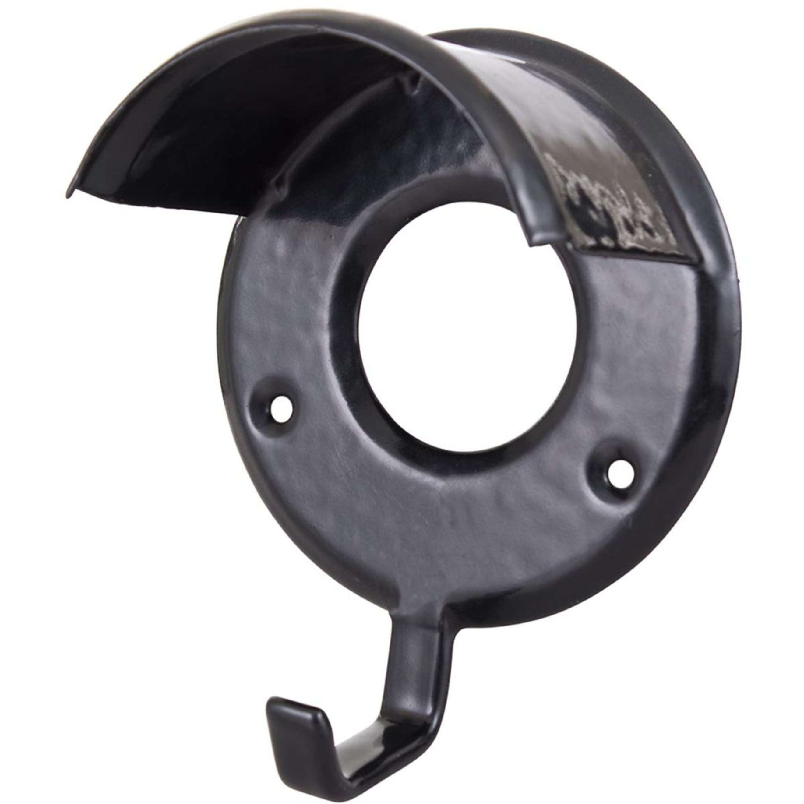 Premiere Porte-Bride Rond Plastifié Noir