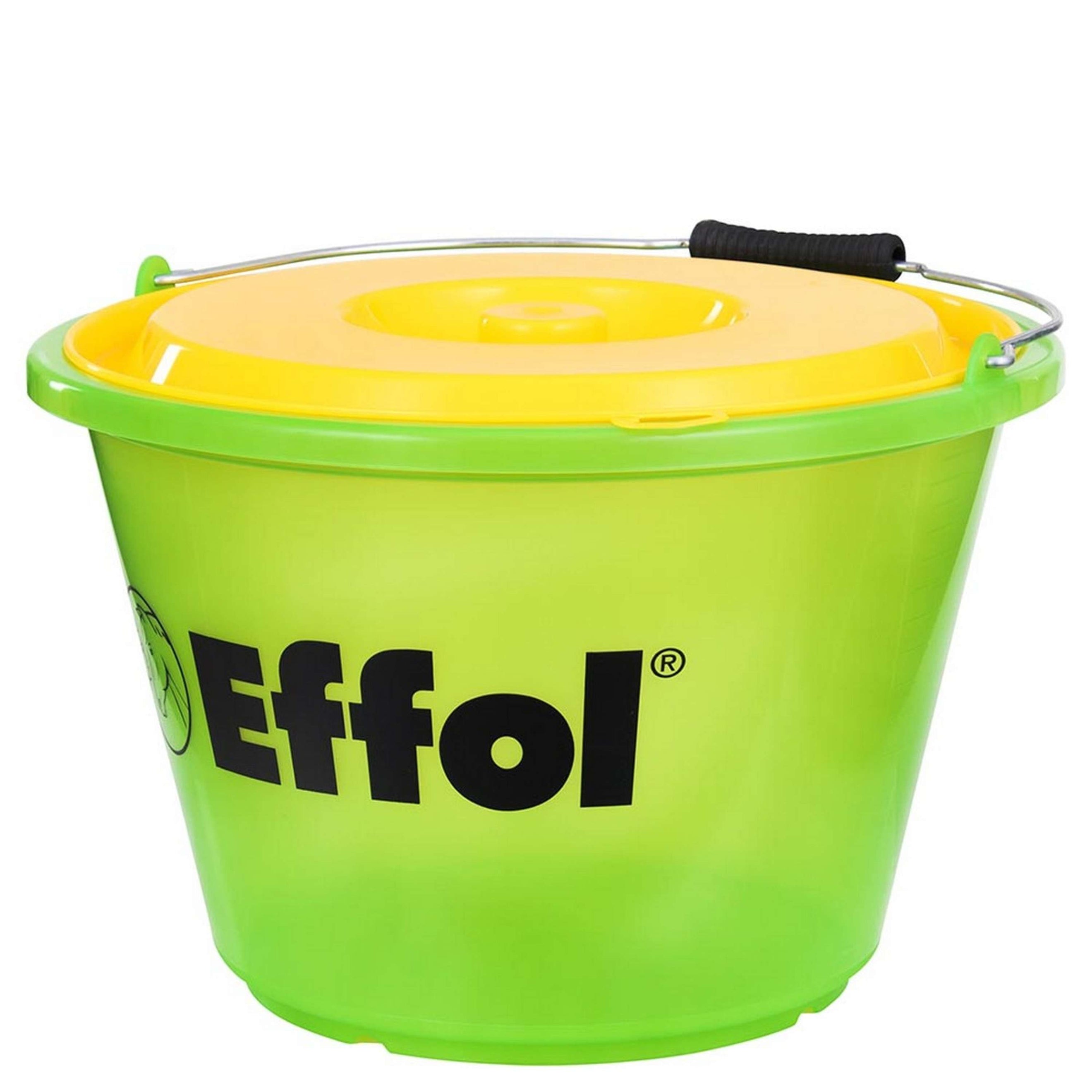 Effol Seau d'Écurie Vert jaune