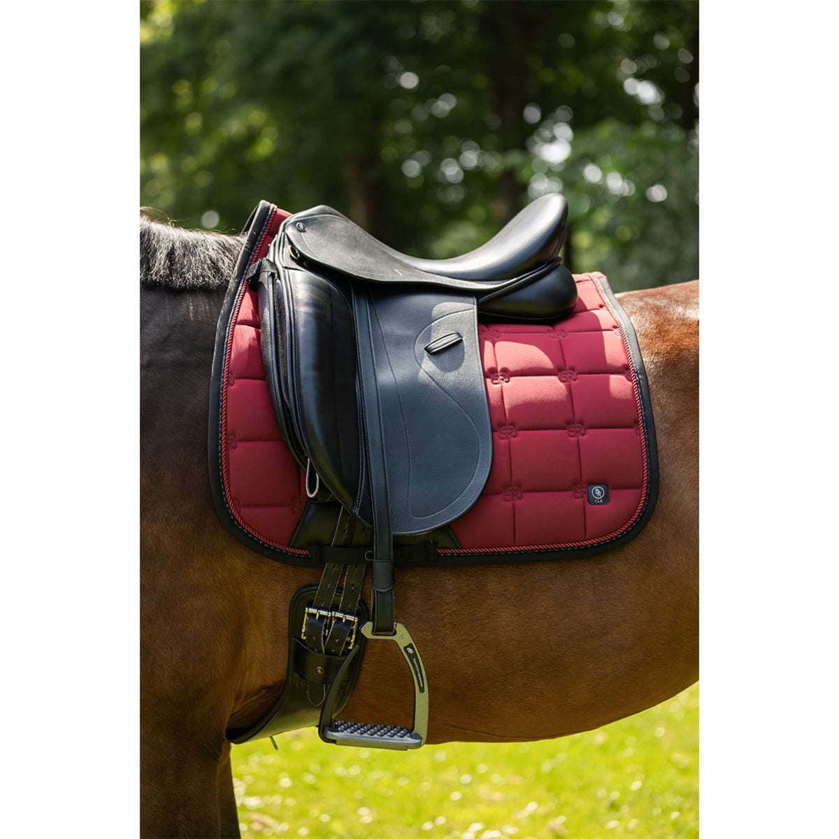 BR Tapis de Selle CLX Dressage Cabernet