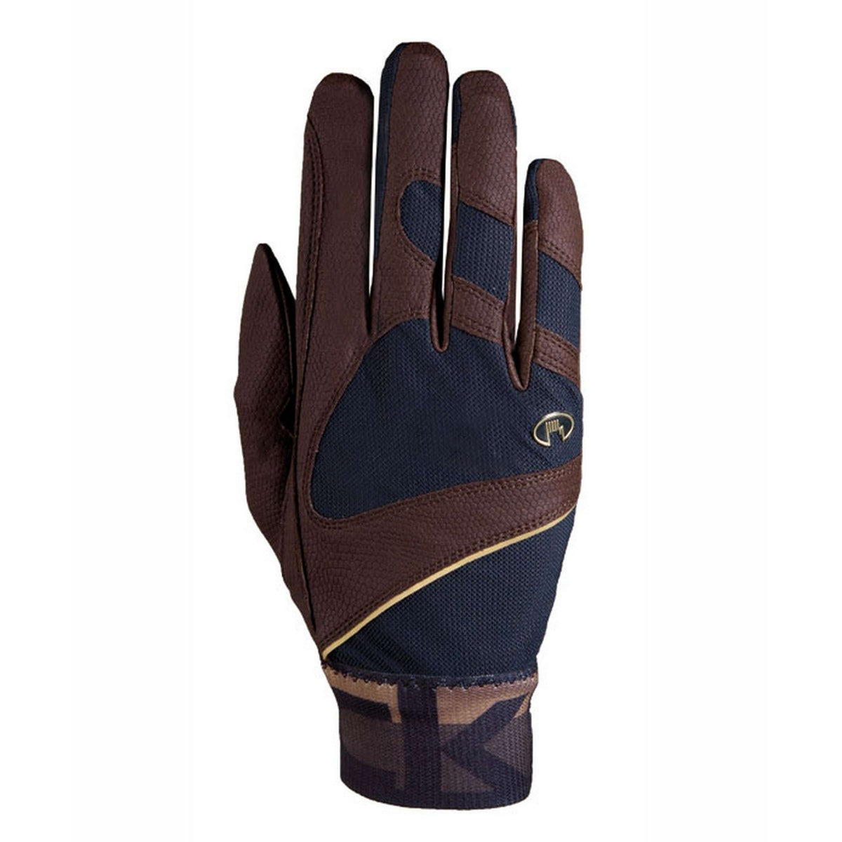 Roeckl Gants d'Équitation Milton Roeck-Grip Mesh Mocca