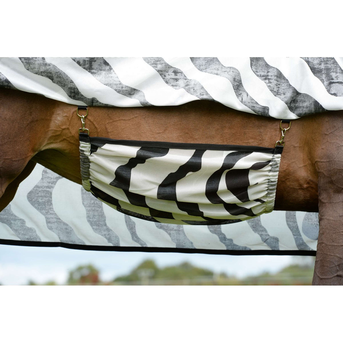 Bucas Belly Pad Buzz-Off Zebra
