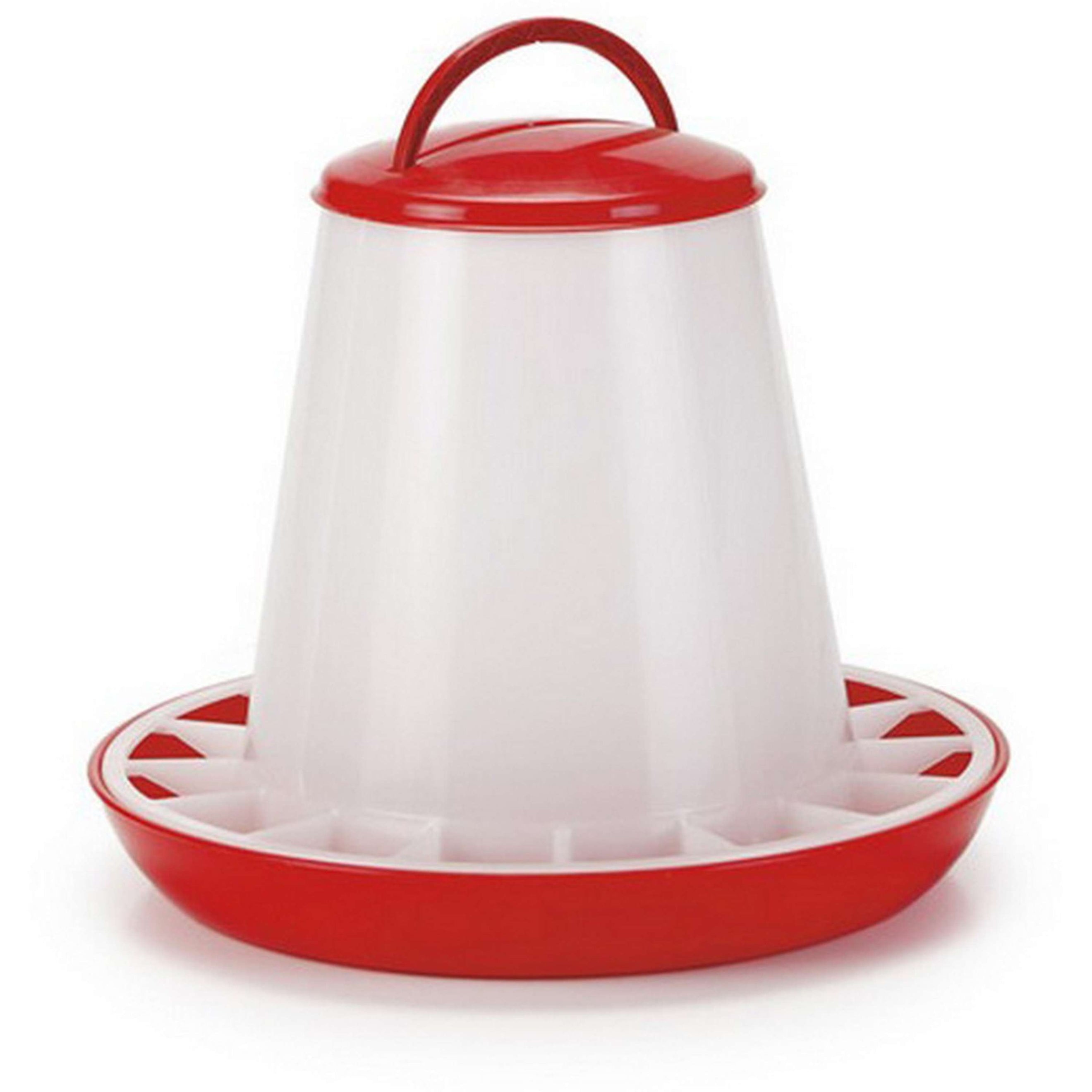 Olba Mangeoire-Silo Plastique avec Couvercle Olba Mangeoire-Silo Plastique avec Couvercle