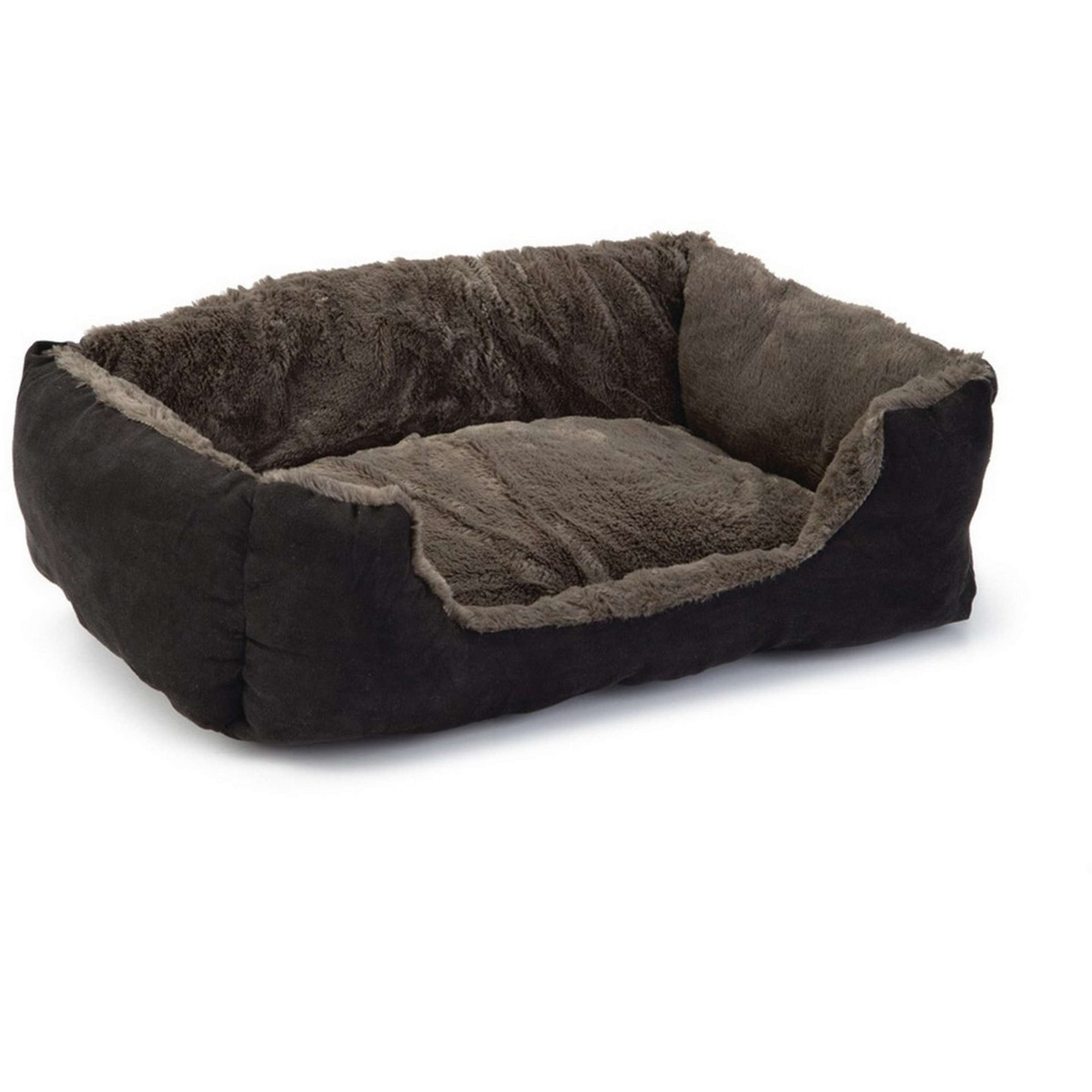 Beeztees Panier pour Chien Taupe Noir Beeztees Panier pour Chien Taupe Noir