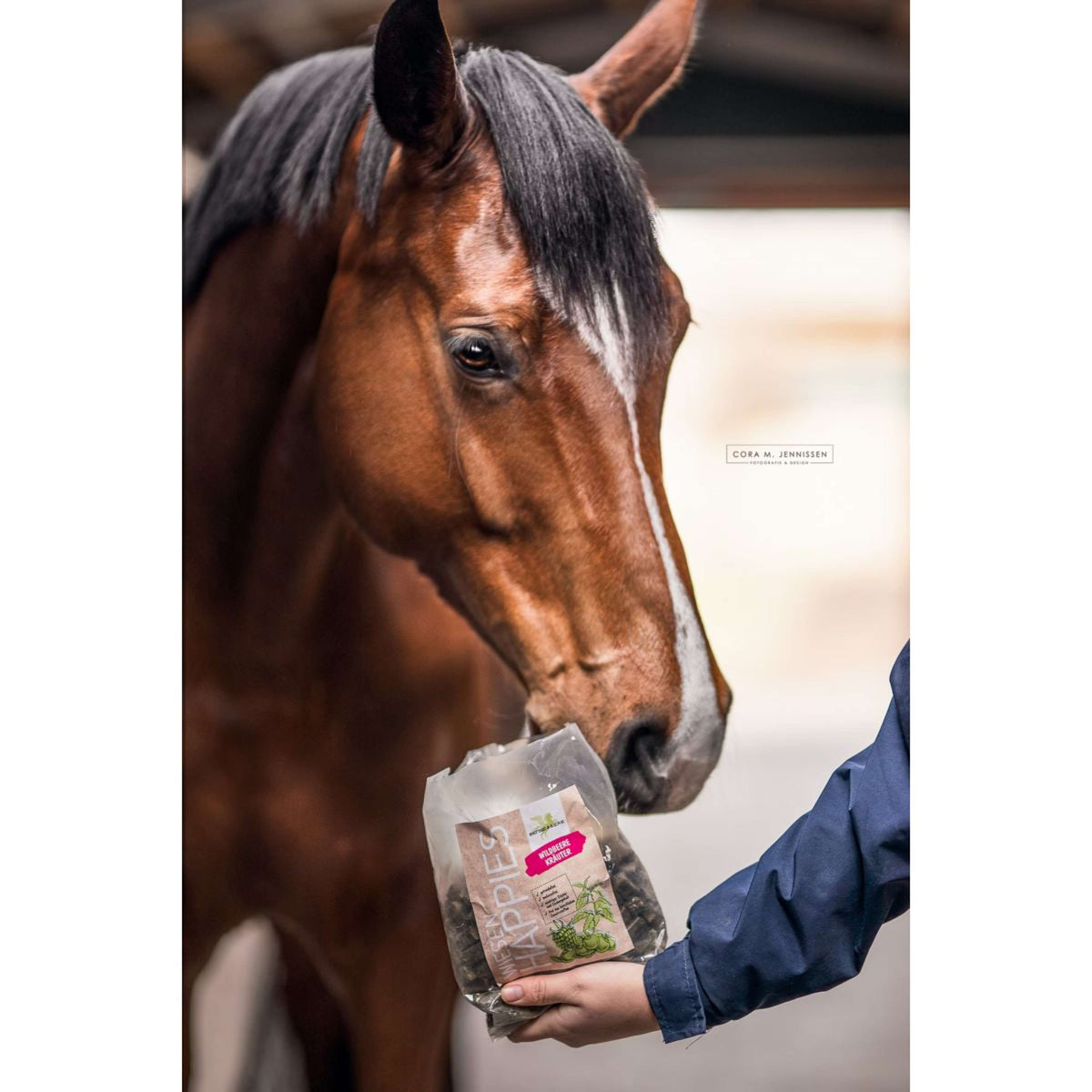 Bense & Eicke Friandises pour Cheval Wiesen Happies Baie Sauvage Herbes