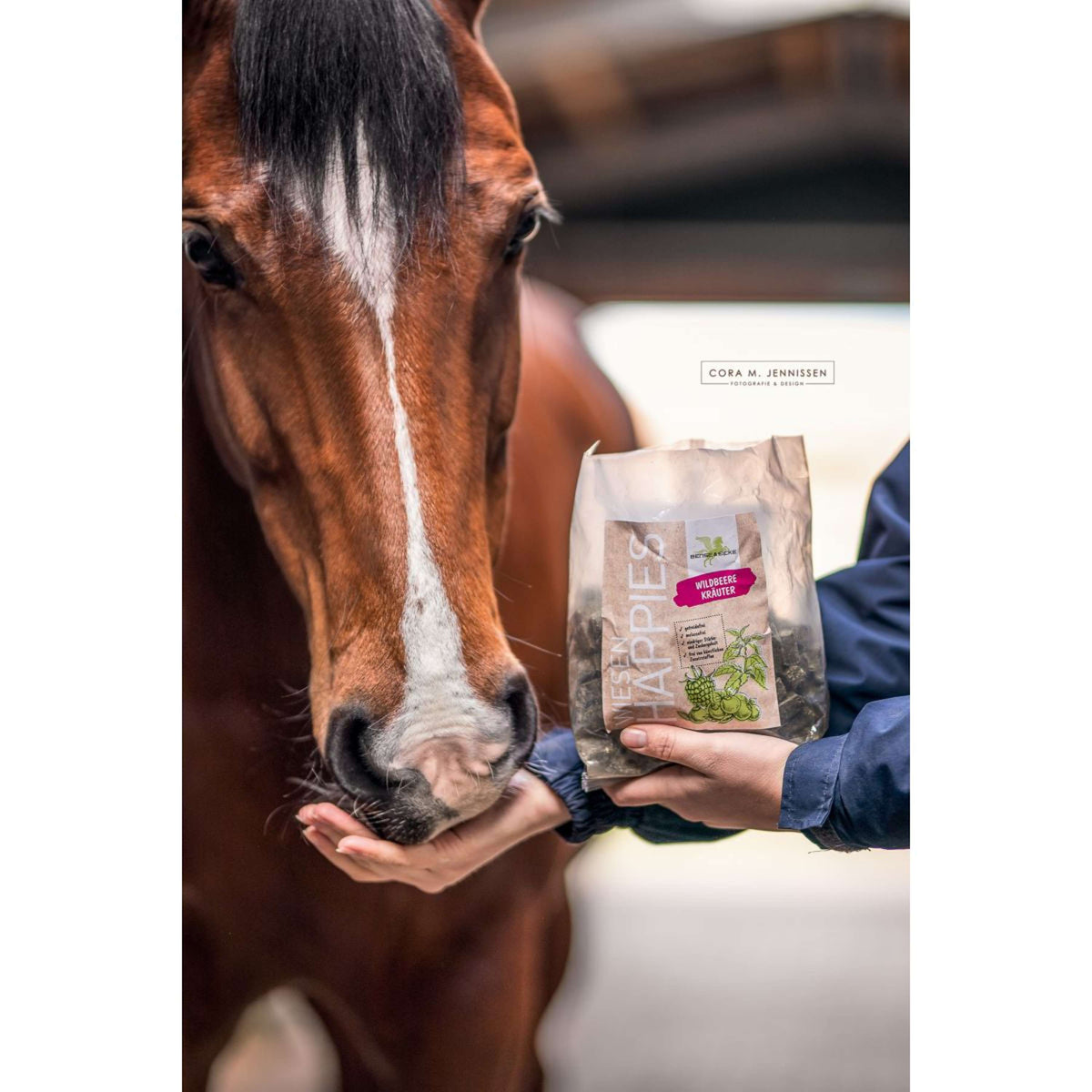 Bense & Eicke Friandises pour Cheval Wiesen Happies Baie Sauvage Herbes