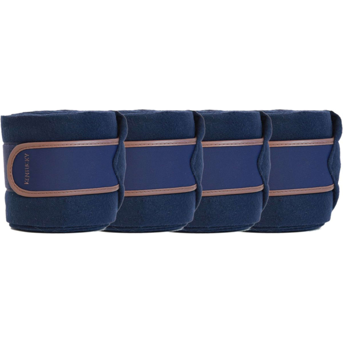 Kentucky Horsewear Bandages Fleece Polaire Marin