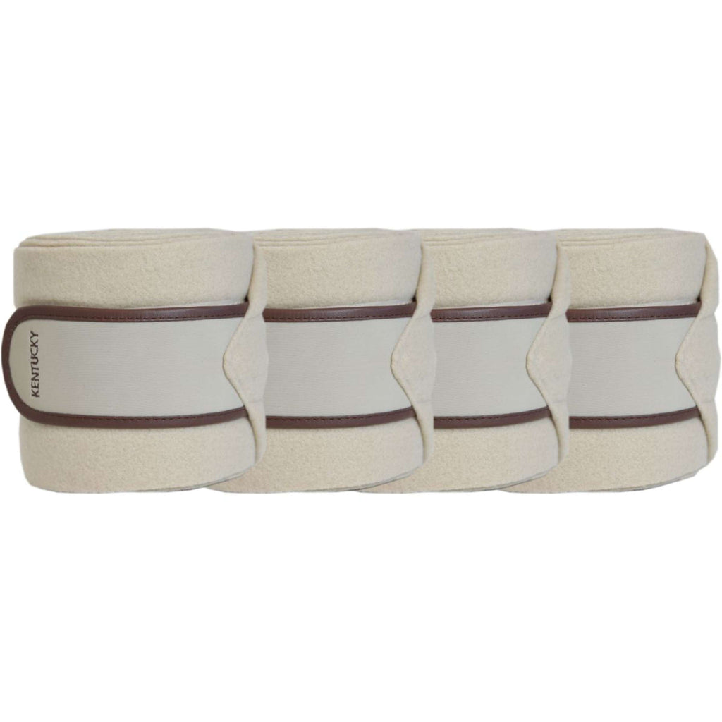 Kentucky Horsewear Bandages Fleece Polaire Beige