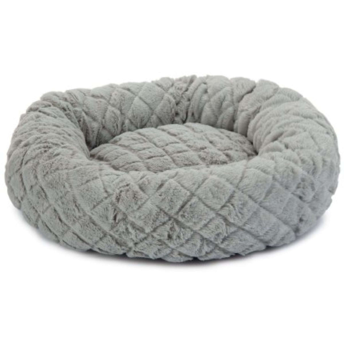 Beeztees Panier pour Chat Levisa Peluche Gris