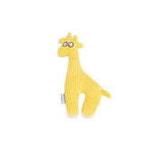 Beeztees Doudou Giraffe Raffo Tissu Côtelé Jaune