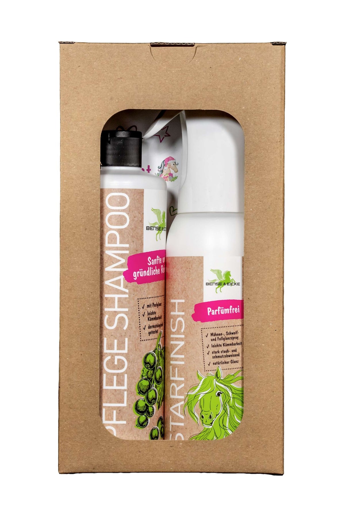 Bense & Eicke Coffret Cadeau StarFinish fragrance-free + Care Shampoo