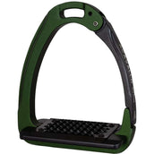 Acavallo Étriers Arena Alu Plus 2.0 Hunter Green/Noir