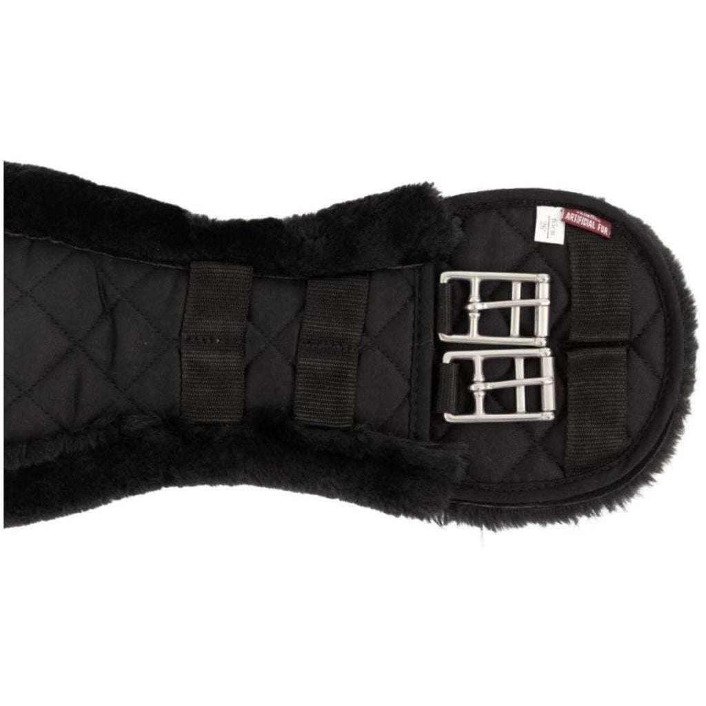 Premiere Sangle Dressage Synth. Mouton Noir/Noir