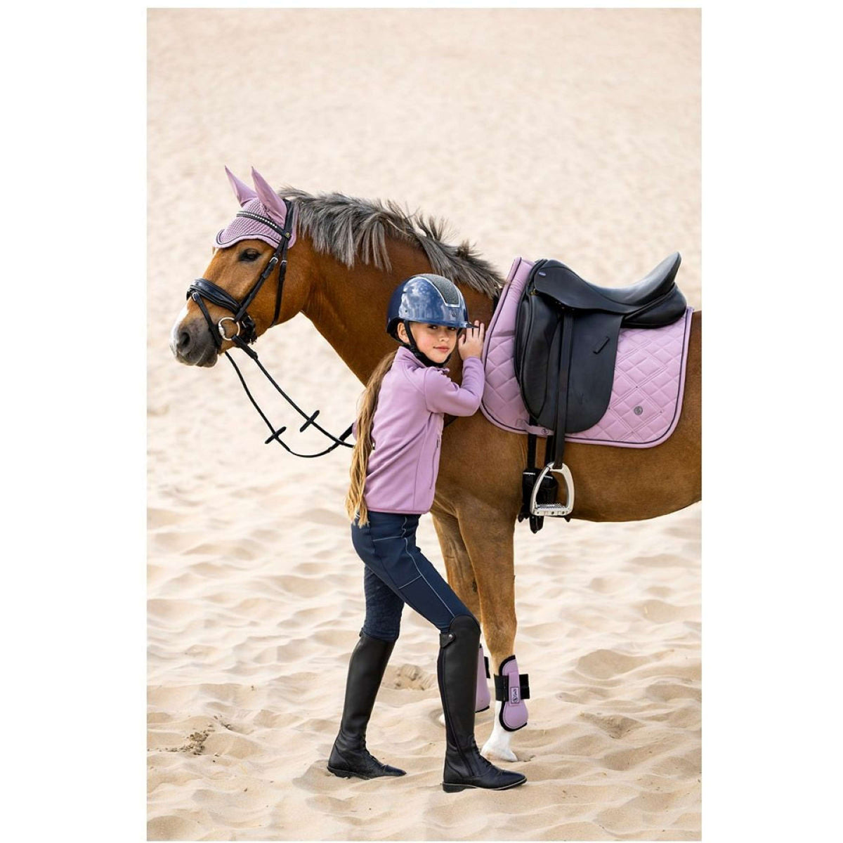 BR Tapis de Selle Eevolv Eden Dressage Elderberry