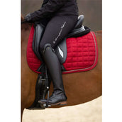 BR Tapis de Selle Ace Flow Dressage Tibétain rouge