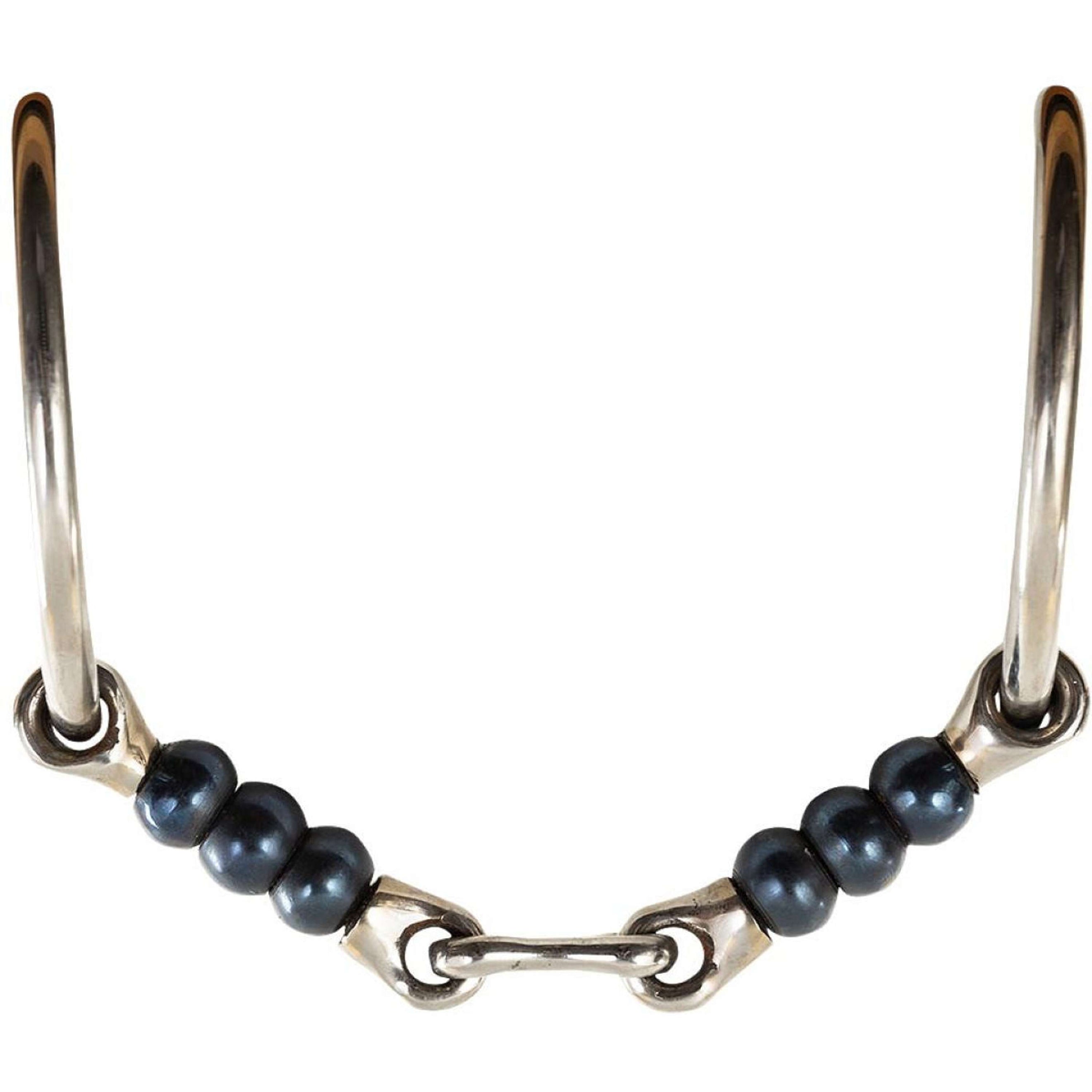 BR Mors de Filet Sweet Iron Cherry Roller Double Brisure 16mm BR Mors de Filet Sweet Iron Cherry Roller Double Brisure 16mm