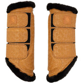 BR Dressage Boots Dressage Boots Fae Majestic Fake Fur Cathay Spice