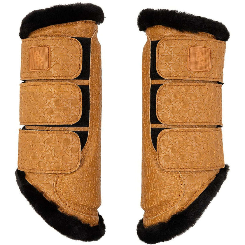 BR Dressage Boots Dressage Boots Fae Majestic Fake Fur Cathay Spice