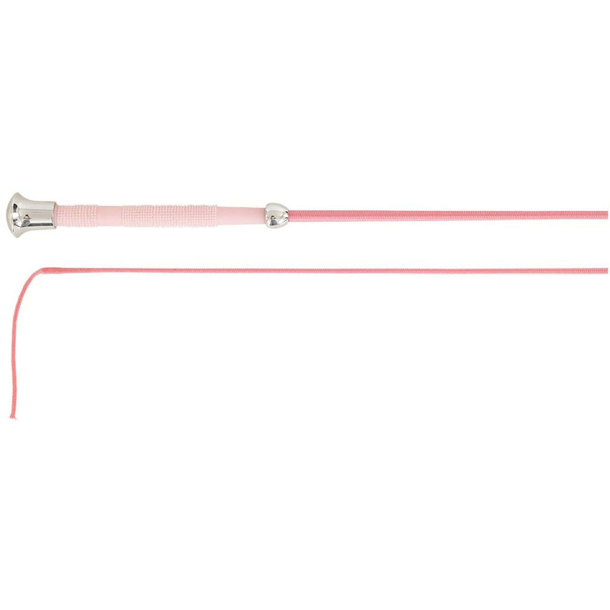 Premiere Cravache de Dressage Fornax avec Silicone Antidérapant Rose