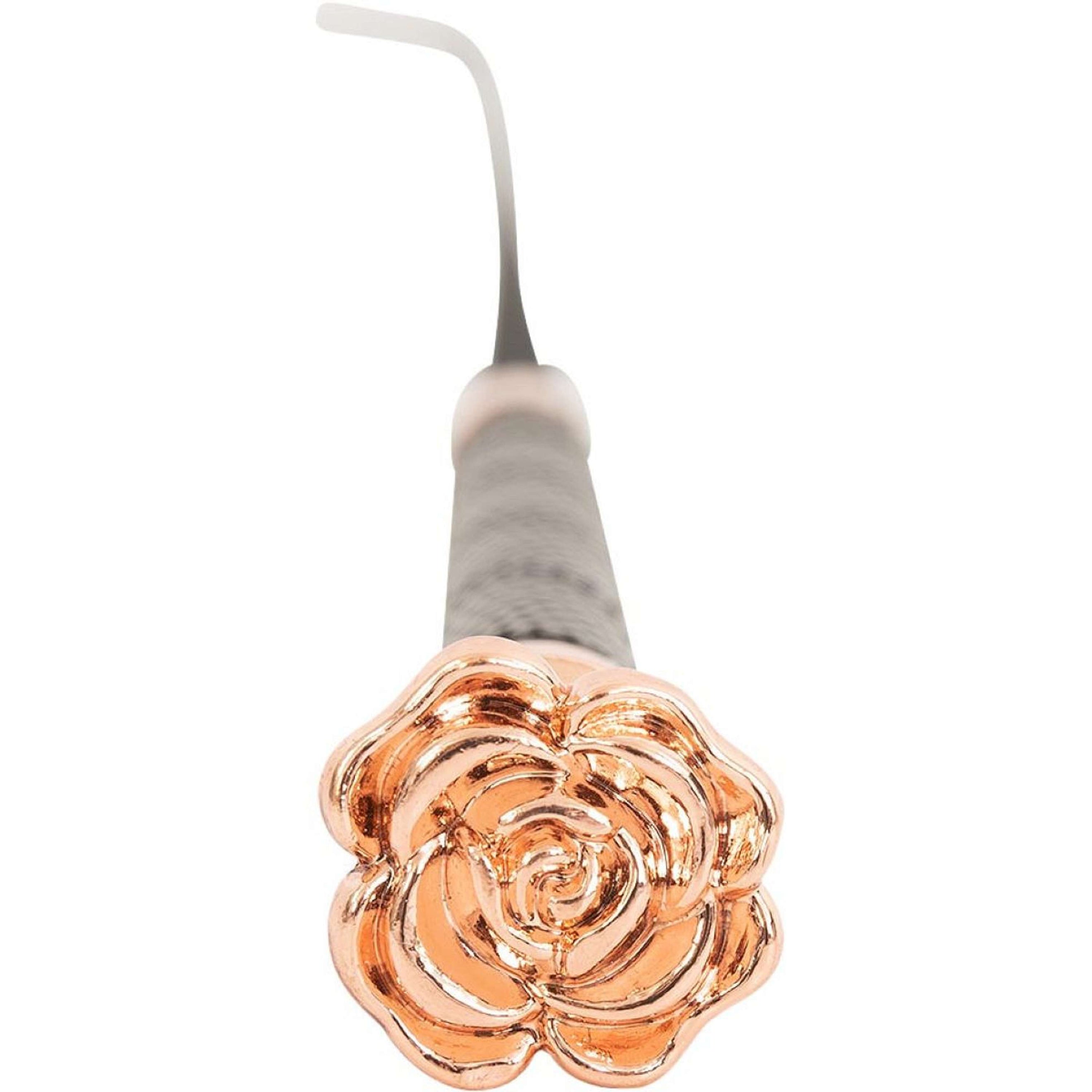 Premiere Cravache de Dressage Flower Noir/Or rose Premiere Cravache de Dressage Flower Noir/Or rose