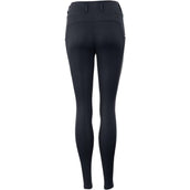 BR Legging d'Équitation Mitzy Silicone Fond de Peau Navy Paint