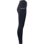 BR Legging d'Équitation Mitzy Silicone Fond de Peau Navy Paint