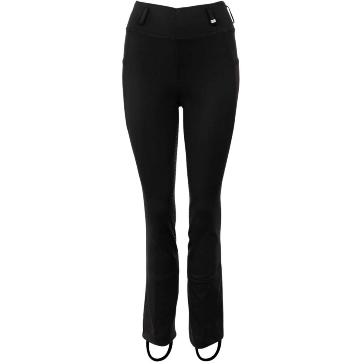 BR Legging d'Équitation Maeva Silicone Fond de Peau Noir