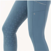 BR Pantalon d'Équitation Elisabeth Silicone Fond de Peau Captain's Blue