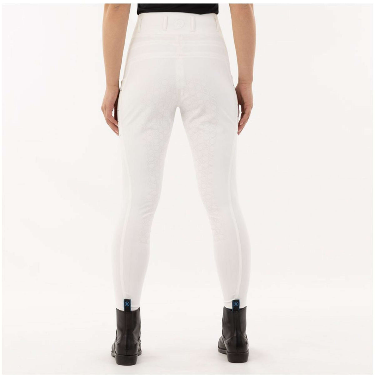 BR Pantalon d'Équitation Elisabeth Silicone Fond de Peau Snow White