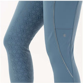 BR Pantalon d'Équitation Ember Silicone Fond de Peau Captain's Blue