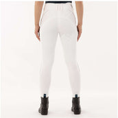 BR Pantalon d'Équitation Ember Silicone Fond de Peau Snow White