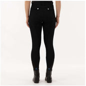 BR Pantalon d'Équitation Envy Silicone Fond de Peau Meteorite