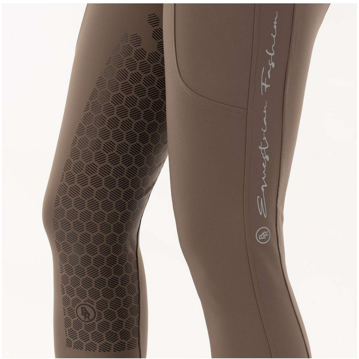 BR Pantalon d'Équitation Envy Silicone Fond de Peau Falcon