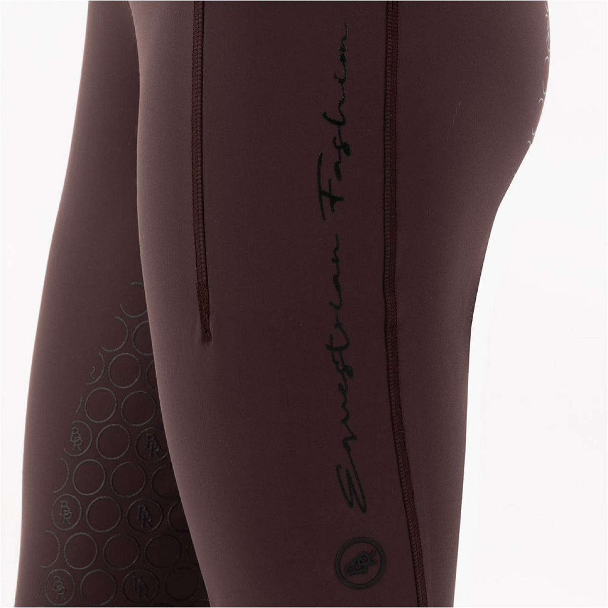 BR Legging d'Équitation Faiga Full Grip Fudge