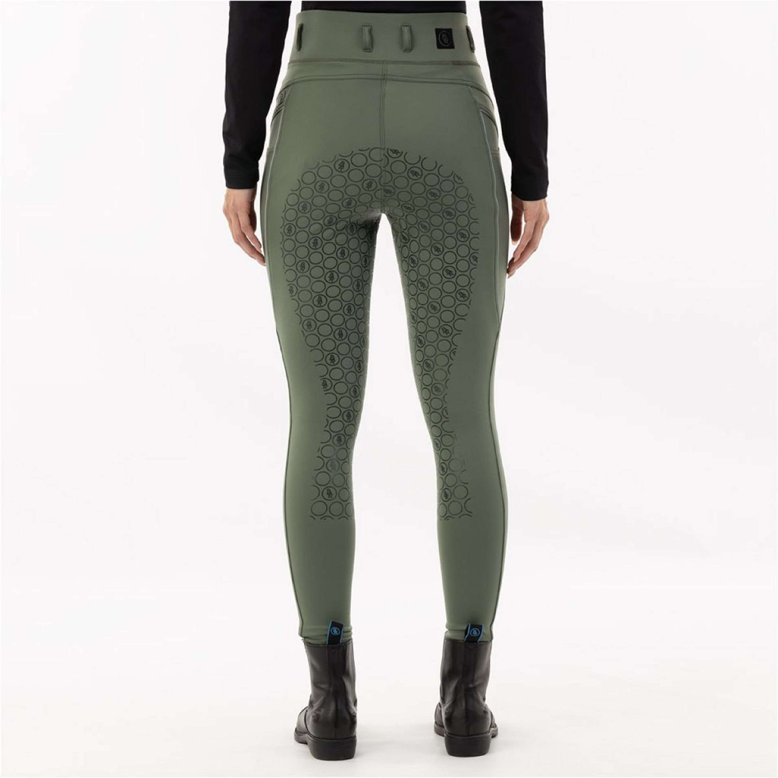 BR Rijbroek Pantalon d'Équitation Florien Full Grip Beetle