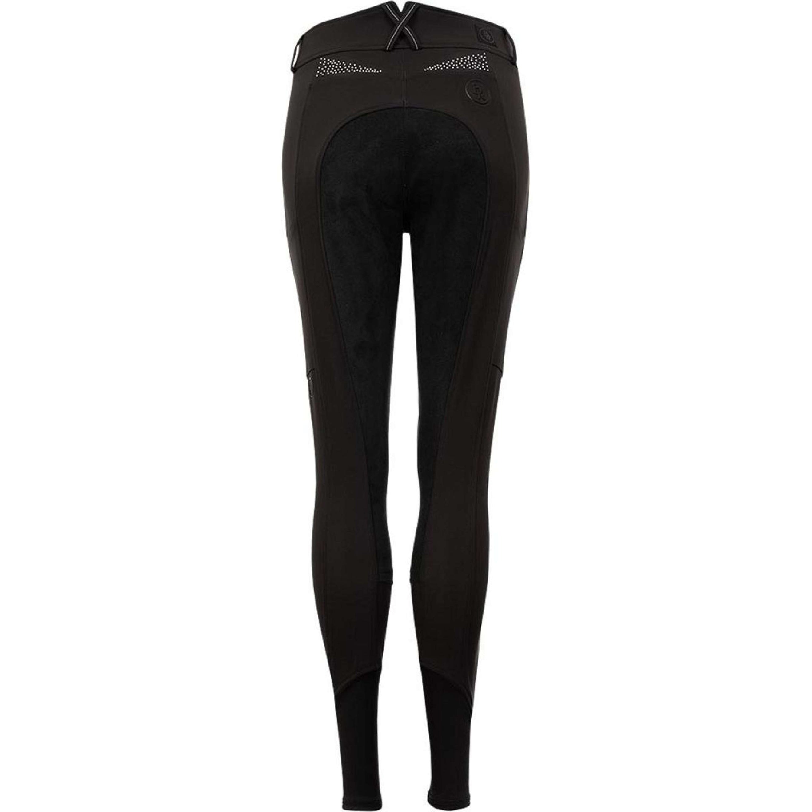 BR Rijbroek Pantalon d'Équitation Fabienne Microfibre Meteorite