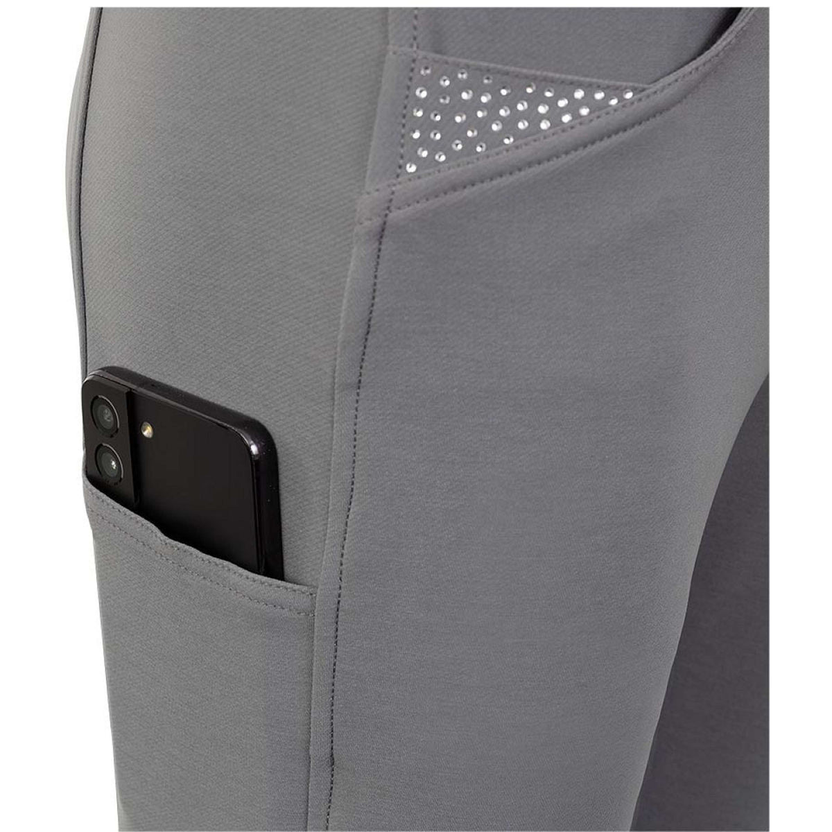 BR Rijbroek Pantalon d'Équitation Fabienne Full Grip Quiet Shade